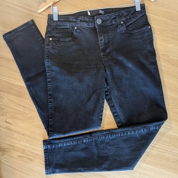 Kut from the Kloth Denim - Kut from the Kloth | Charcoal Grey Relaxed Fit Skinny | Size 8